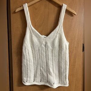 Abercrombie & Fitch Cream Knit Camisole